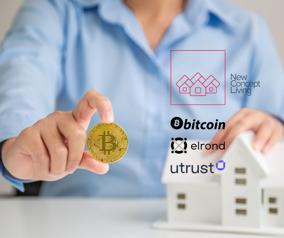 The properties developed by New Concept Living can be purchased through cryptocurrencies